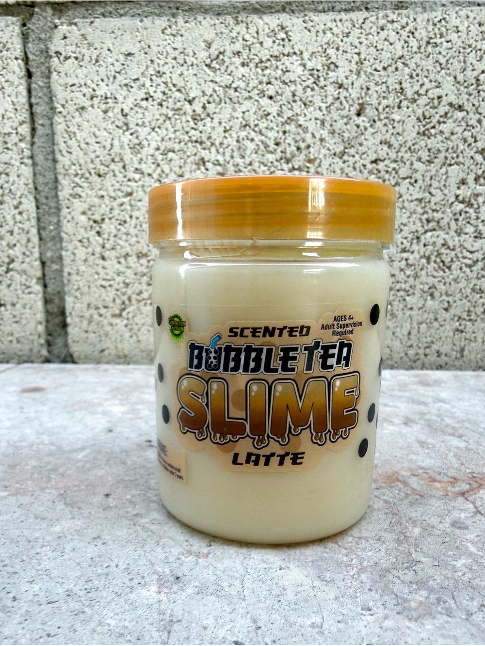 Scented Bubble Tea Slime 4.6 oz